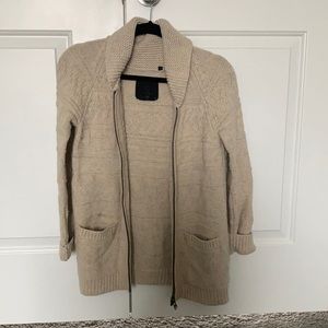 TNA Cream Women's Cardigan Sweater